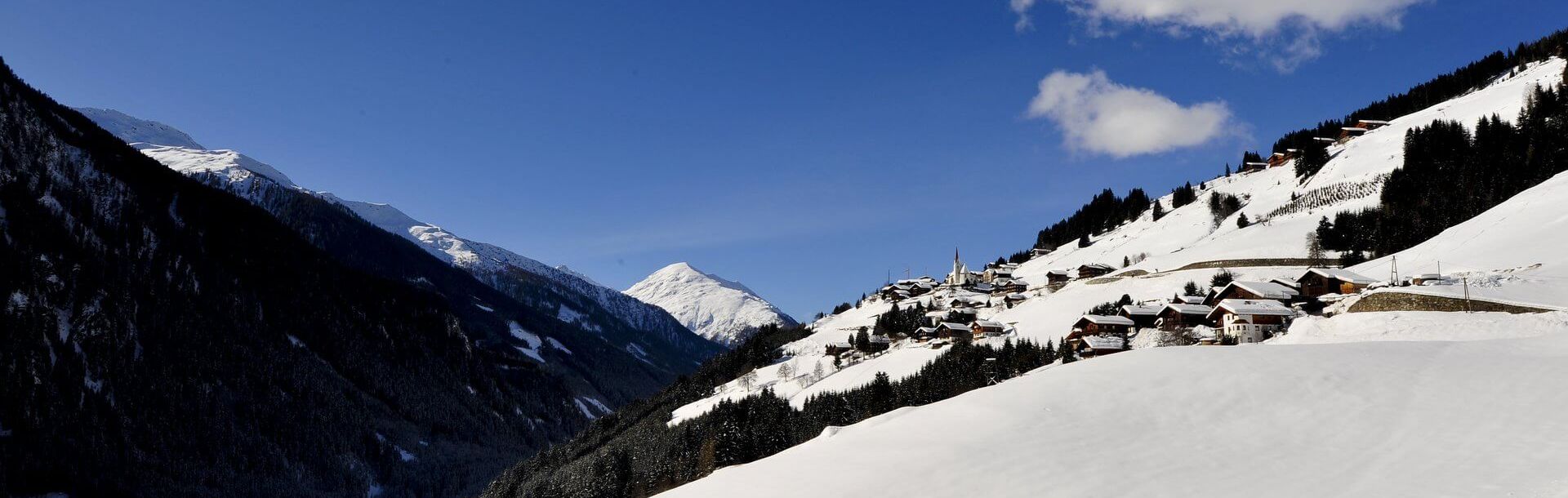 St. Veith im Defereggental im Winter - Bild: Blaha TVB Osttirol